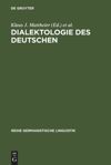 Dialektologie des Deutschen