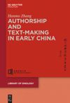 book: Authorship and Text-making in Early China