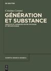 book: Génération et Substance