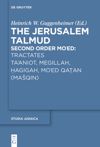 book: Tractates Ta'aniot, Megillah, Hagigah and Mo'ed Qatan (Mašqin)