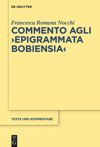 book: Commento agli "Epigrammata Bobiensia"