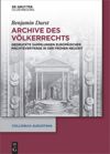 book: Archive des Völkerrechts