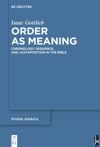 book: Order as Meaning