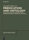 book: Predication and Ontology