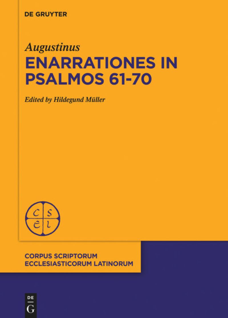 book: Enarrationes in Psalmos 61–70