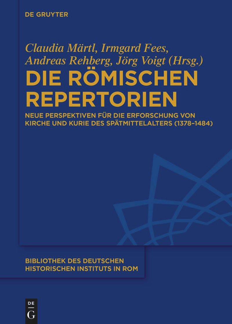 book: Die römischen Repertorien