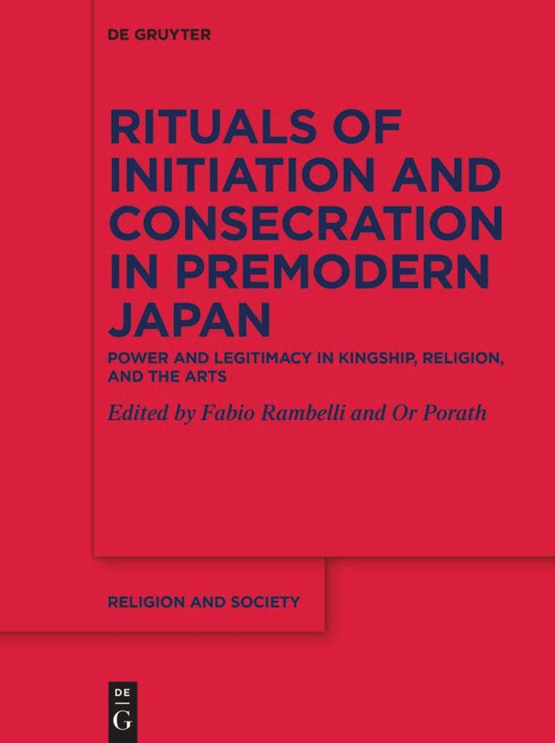 book: Rituals of Initiation and Consecration in Premodern Japan