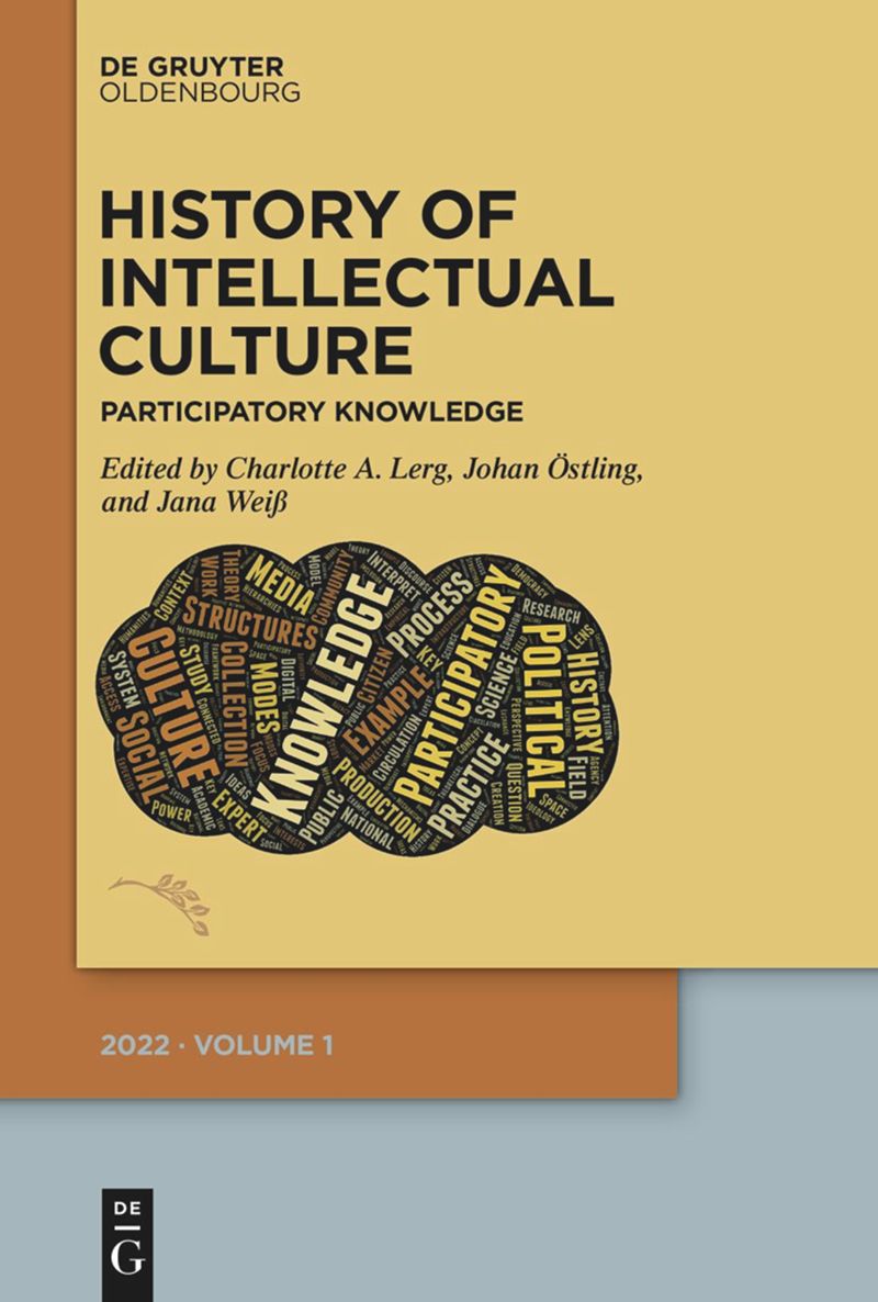 book: History of Intellectual Culture 1/2022