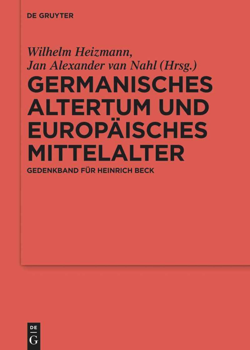 book: Germanisches Altertum und Europäisches Mittelalter