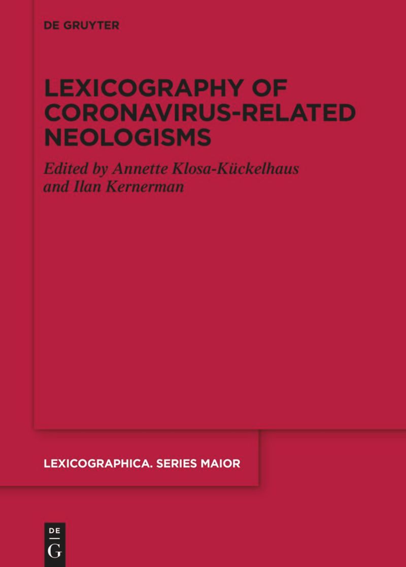 book: Lexicography of Coronavirus-related Neologisms