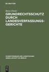 book: Grundrechtsschutz durch Landesverfassungsgerichte