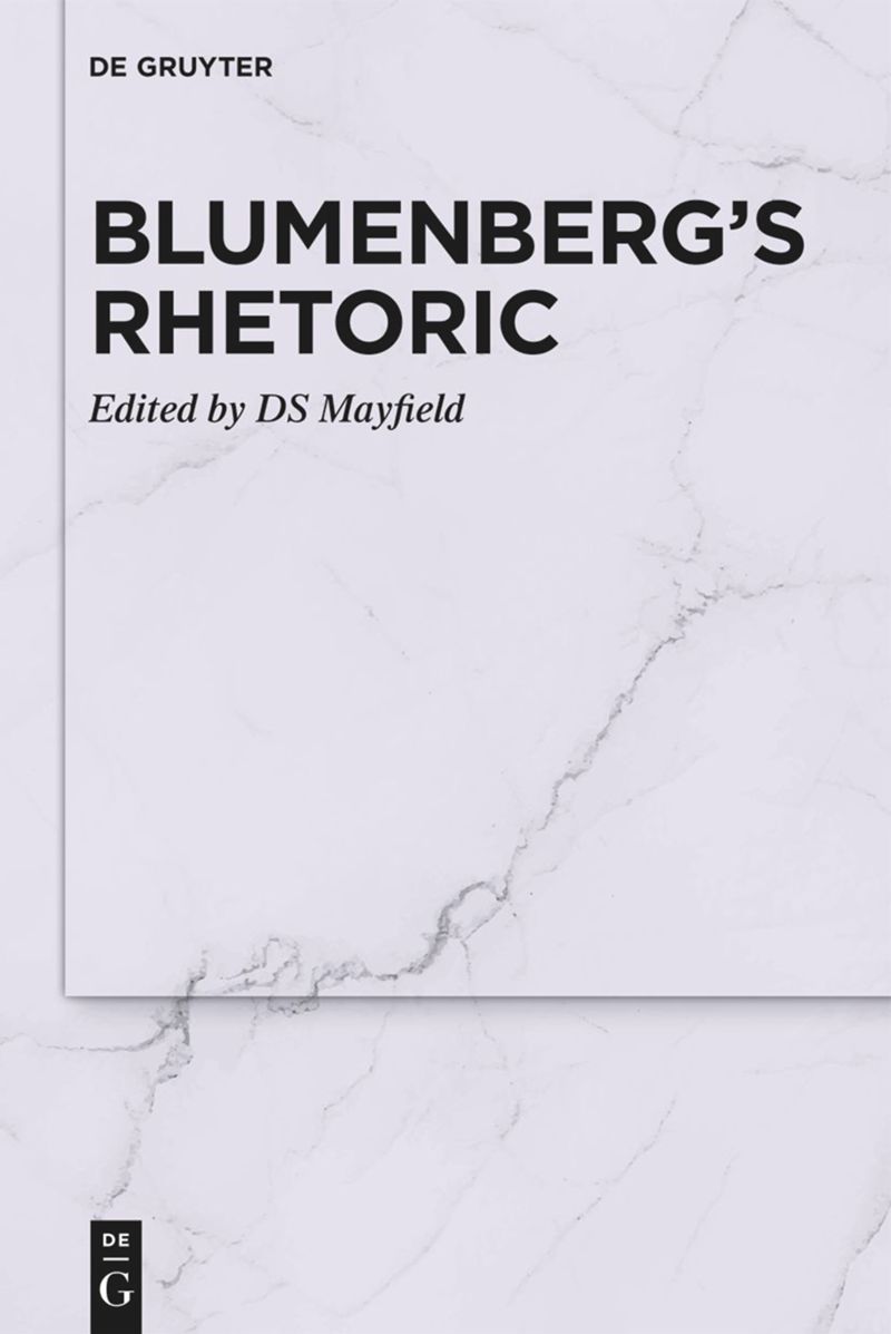 book: Blumenberg’s Rhetoric