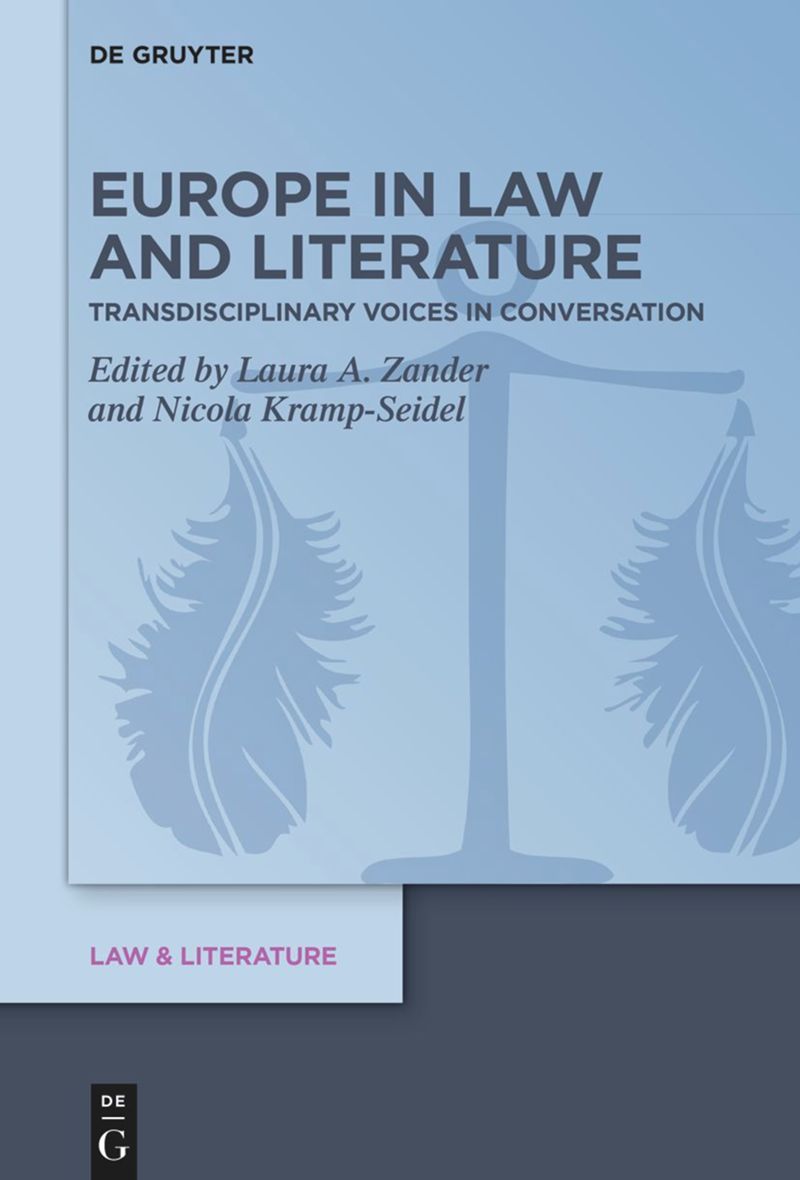 book: Europe in Law and Literature