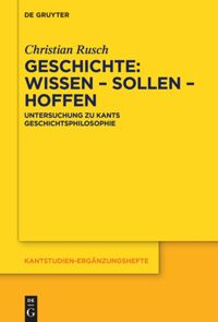 book: Geschichte: Wissen – Sollen – Hoffen