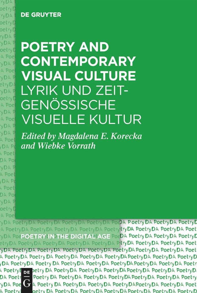 book: Poetry and Contemporary Visual Culture / Lyrik und zeitgenössische Visuelle Kultur