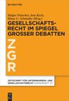 book: Gesellschaftsrecht im Spiegel großer Debatten