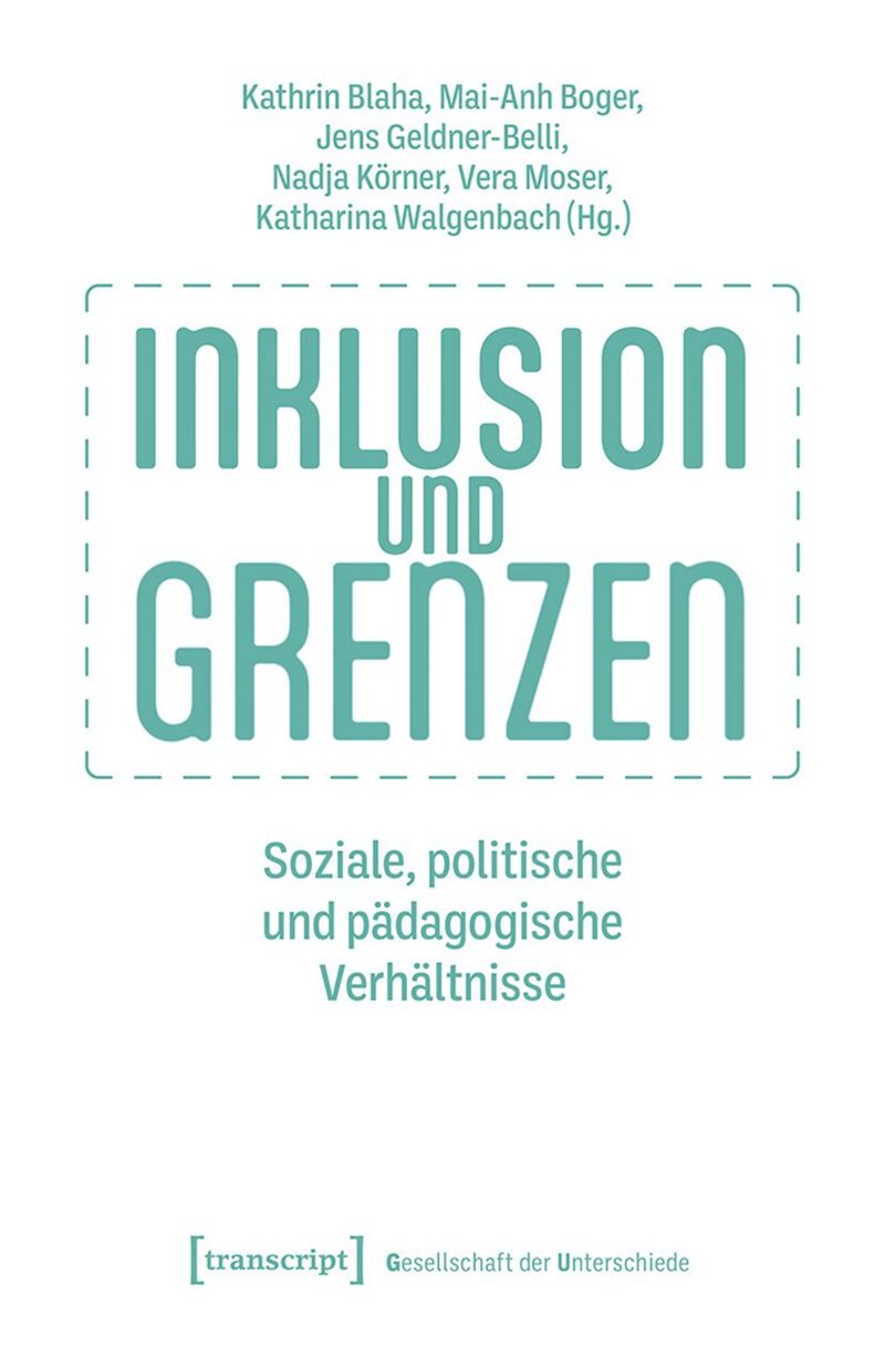 book: Inklusion und Grenzen