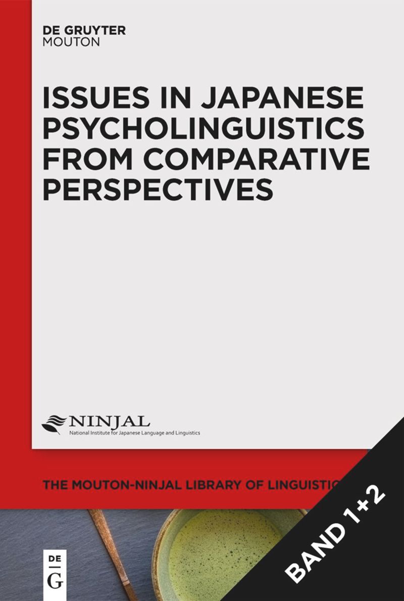 multi-volume work: Issues in Japanese Psycholinguistics from Comparative Perspectives