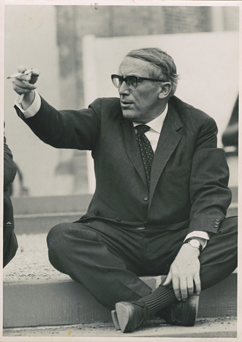 Abbildung 1 Porträt Arnold Bode, 1964. (© documenta archiv / Foto: Klaus Meider-Ude)