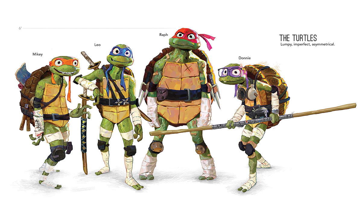 The Wild Influences Behind the Look of Teenage Mutant Ninja Turtles