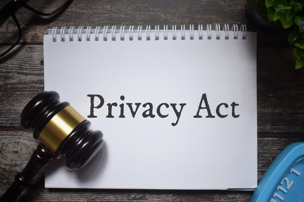 This is a graphic with the words Privacy Act on it