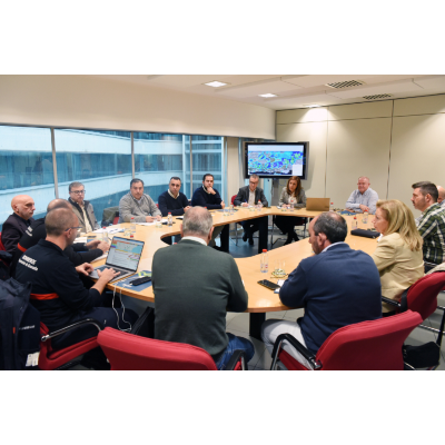 Diputación mantiene una reunión de coordinación de emergencias ante la DANA