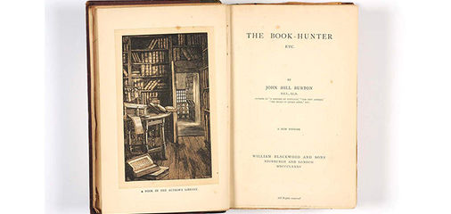 John Hill Burtons »Book-Hunter«, 1939 von Karl Wolfskehl erjagt