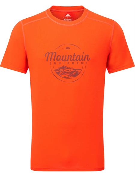 Mountain Equipment Mens Headpoint Script Tee