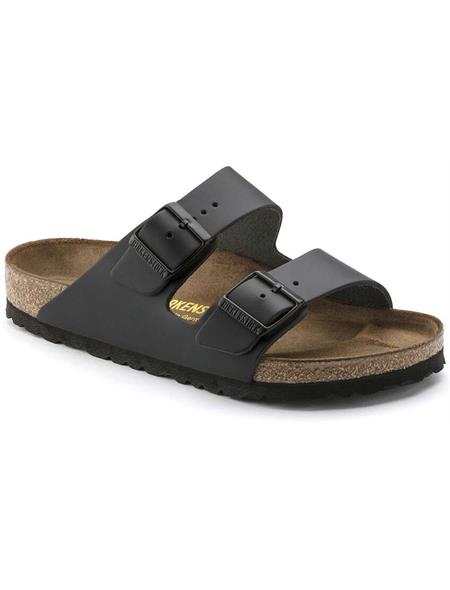 Birkenstock Arizona Natural Leather Sandals - Regular Fit