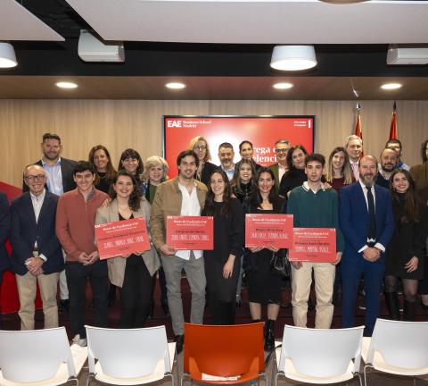 Entrega becas eae madrid