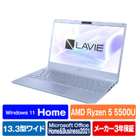 NEC ノートパソコン e angle select  LAVIE N13 メタリックライトブルー PC-N1355DAM-E3