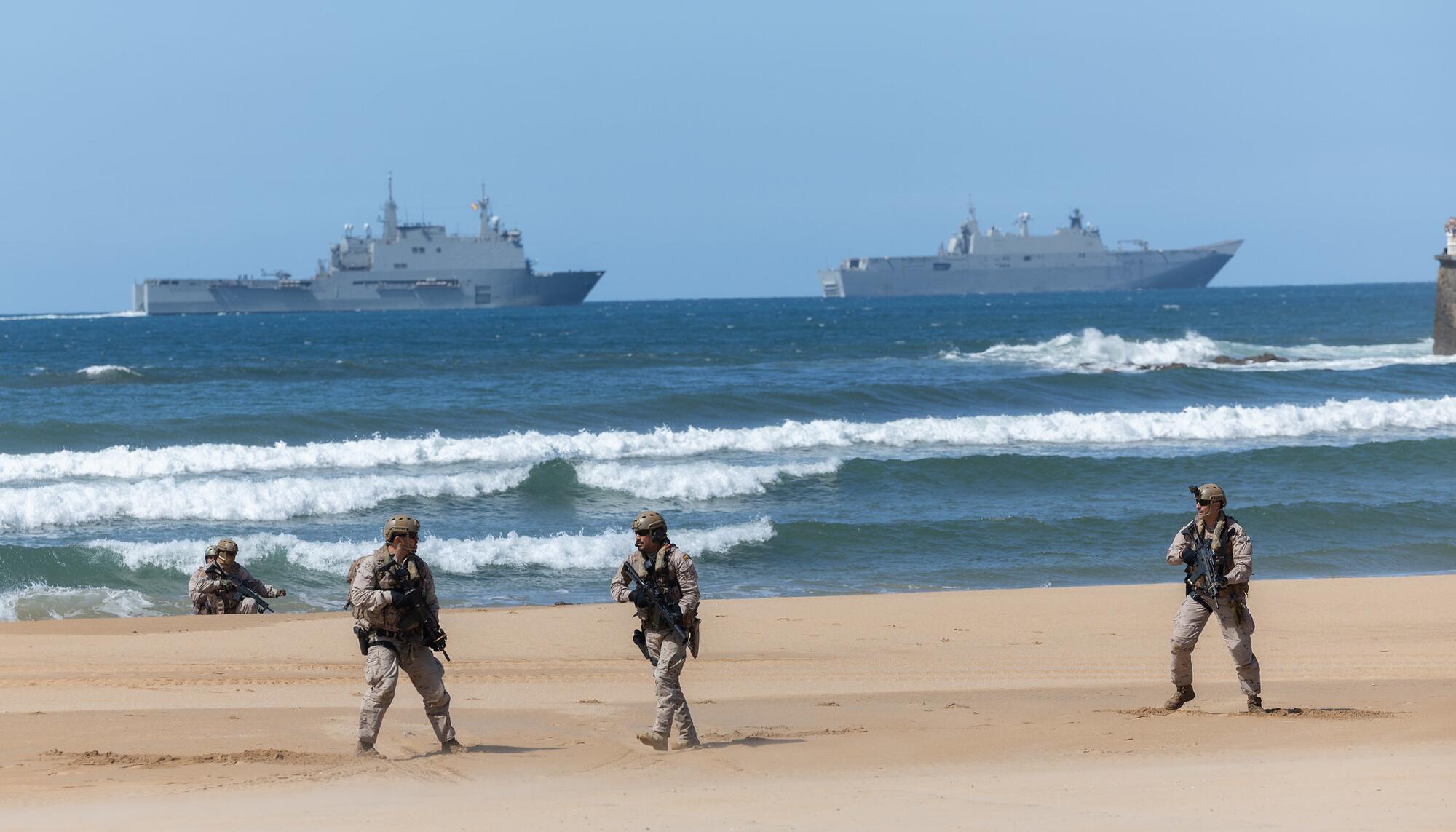 exhibición militar armada