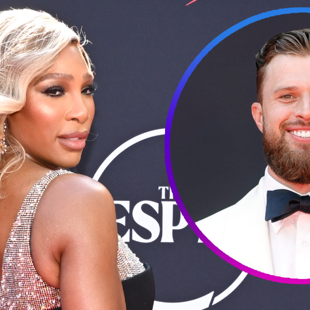 Serena Williams and Harrison Butker