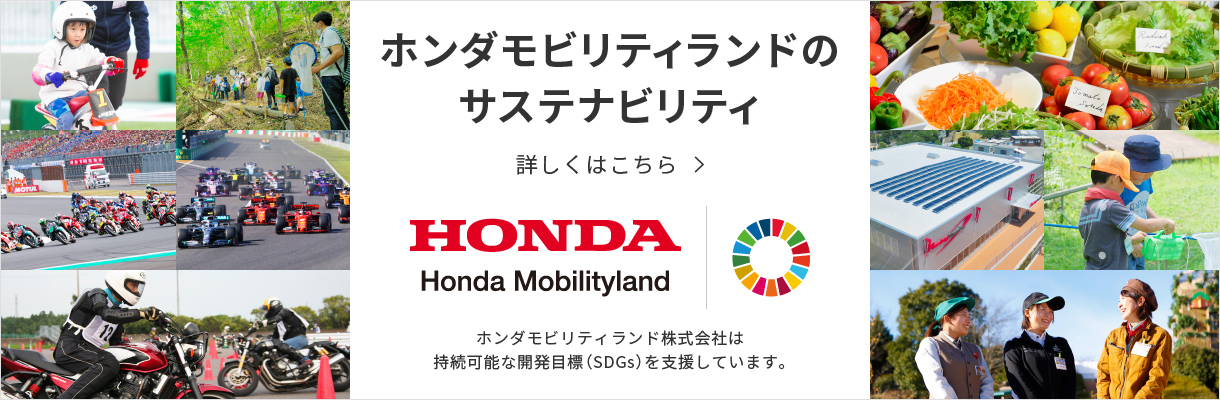 SUSTAINABLE DEVELOPMENT GOALS ホンダモビリティランド株式会社は持続可能な開発目標（SDGs）を支援しています。