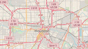 Houston Map