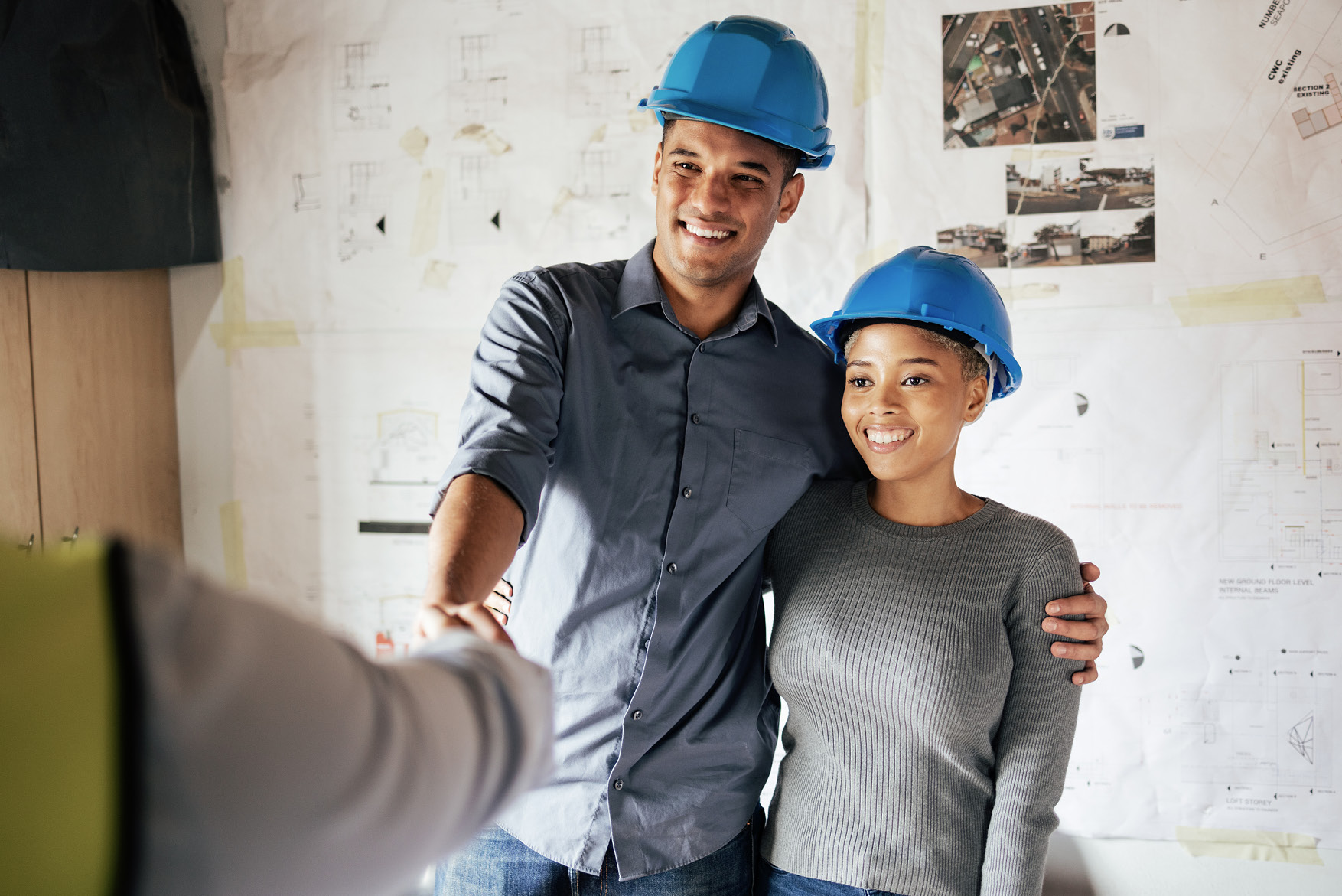 Family Renovating a home