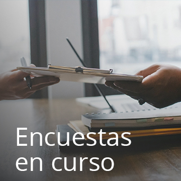 Encuestas en curso