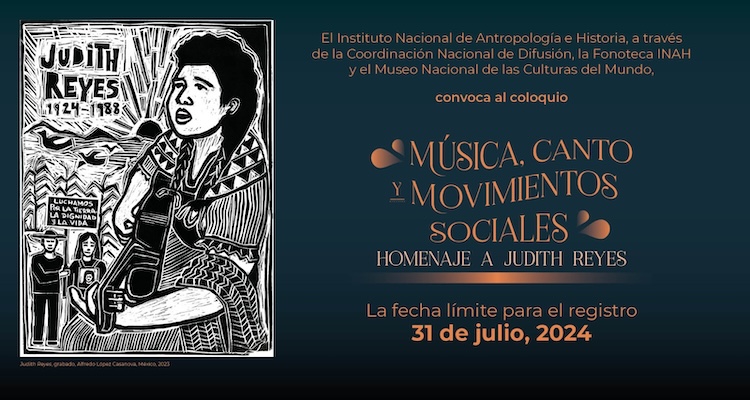 Convocatoria Musica, canto y movimientos sociales