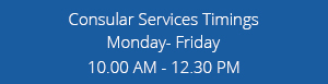 Consular Services Timings