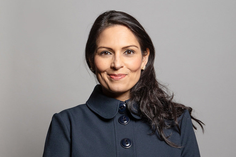 Priti Patel Portrait