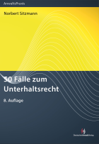 Abbildung: 50 Fälle zum Unterhaltsrecht