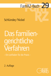 Abbildung: Das familiengerichtliche Verfahren