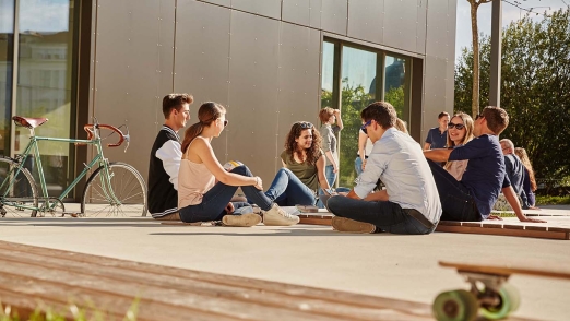 Studenten, Kleine Gruppen, Karl Landsteiner Privatuniversität, Krems