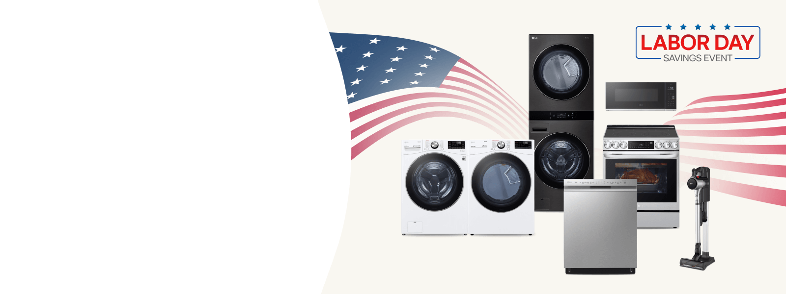 Desktop image for Kick off Labor Day with 30%-50% off select appliances