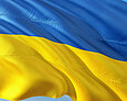 Flagge der Ukraine