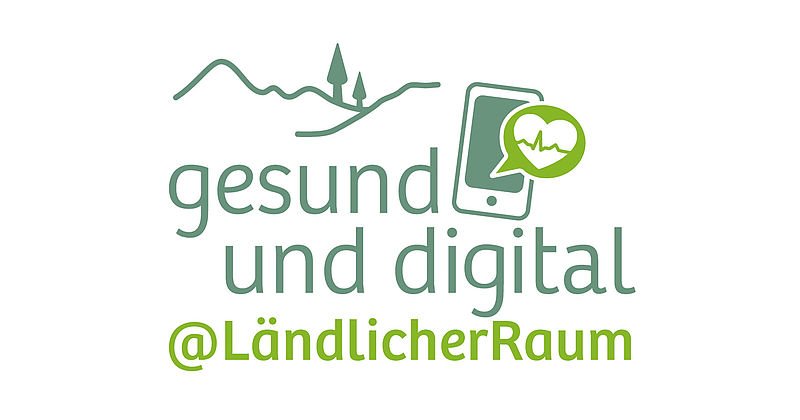 Logo von gesund und digital @LändlicherRaum