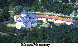 'Uspenje Bogorodice' or simply Moraca Monastery (built 1252 by Stevan Nemanjic)