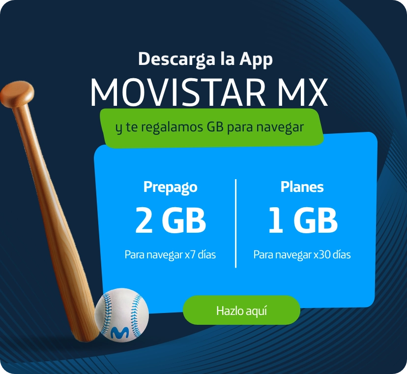 Descarga la App Movistar MX. Renueva tu Plan Movistar y estrena Smartphone. Chicas con el celular