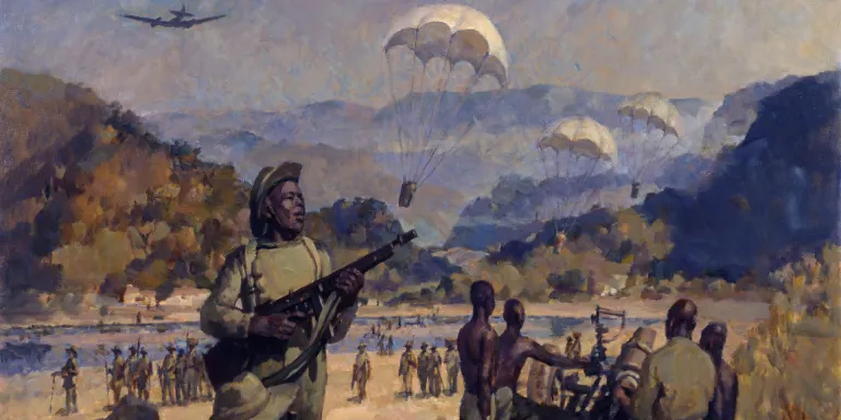 Air supply to 81st West African Division in the Arakan, 1944