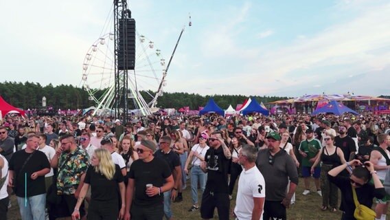 Blick aufs Airbeat One Festival. © Screenshot 